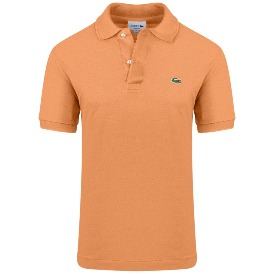 LACOSTE Πορτοκαλί Κοντομάνικο polo - 3L1212