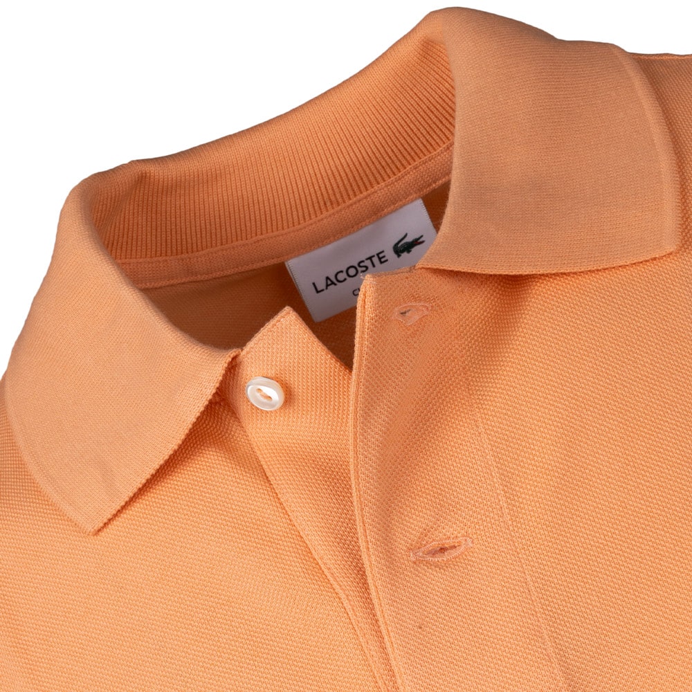 LACOSTE Πορτοκαλί Κοντομάνικο polo - 3L1212
