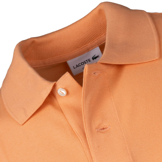 LACOSTE Πορτοκαλί Κοντομάνικο polo - 3L1212