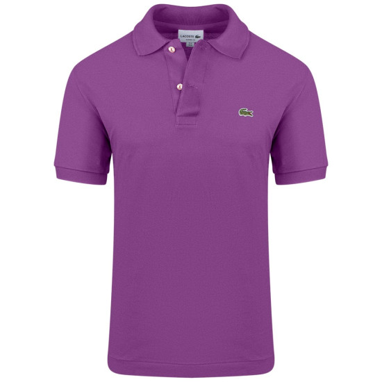 LACOSTE Μωβ Κοντομάνικο polo - 3L1212