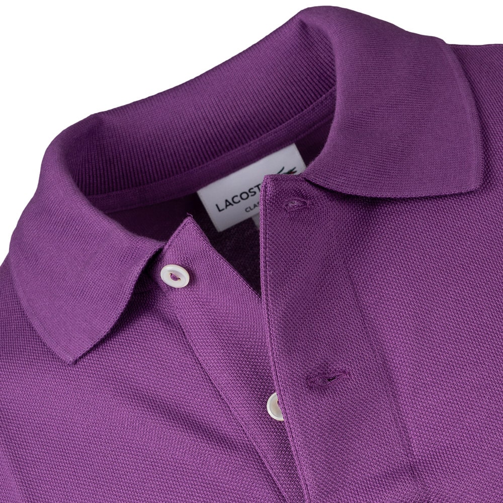 LACOSTE Μωβ Κοντομάνικο polo - 3L1212