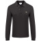 Lacoste Μαύρο Μακρυμάνικο polo - 3L1312