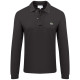 Lacoste Μαύρο Μακρυμάνικο polo - 3L1312