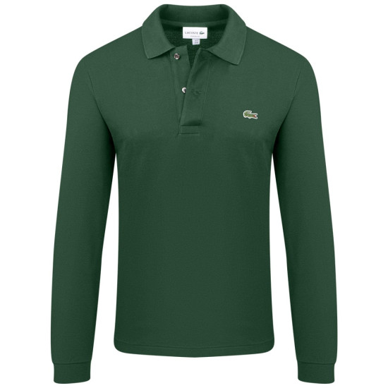 Lacoste Πράσινο Μακρυμάνικο polo - 3L1312