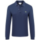 Lacoste Μπλε Μακρυμάνικο polo - 3L1312