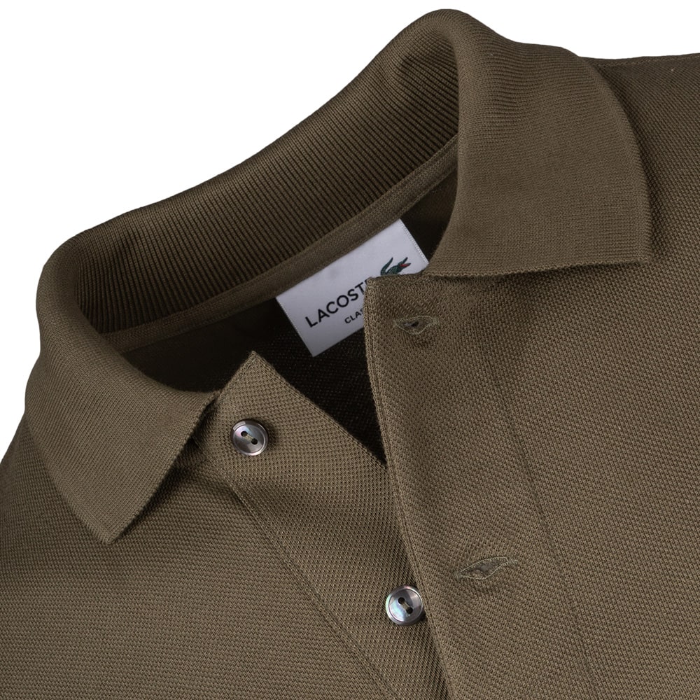 Lacoste Λαδί Μακρυμάνικο polo - 3L1312