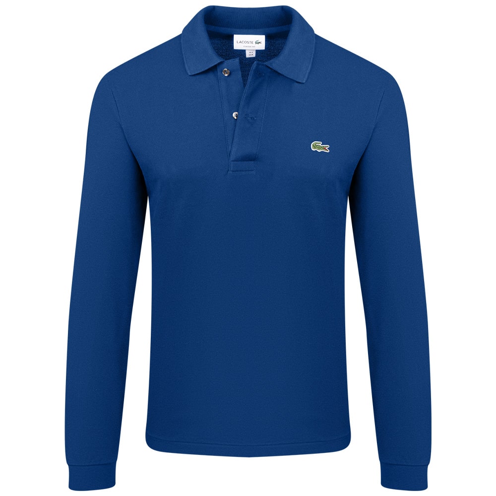 Lacoste Μπλε Μακρυμάνικο polo - 3L1312