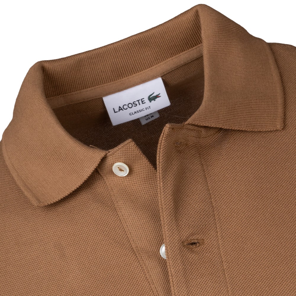 Lacoste Μπεζ Μακρυμάνικο polo - 3L1312