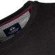 La Martina Μαύρο T-shirt C Neck - 3LMMBR007