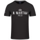 La Martina Μαύρο T-shirt C Neck - 3LMMBR322