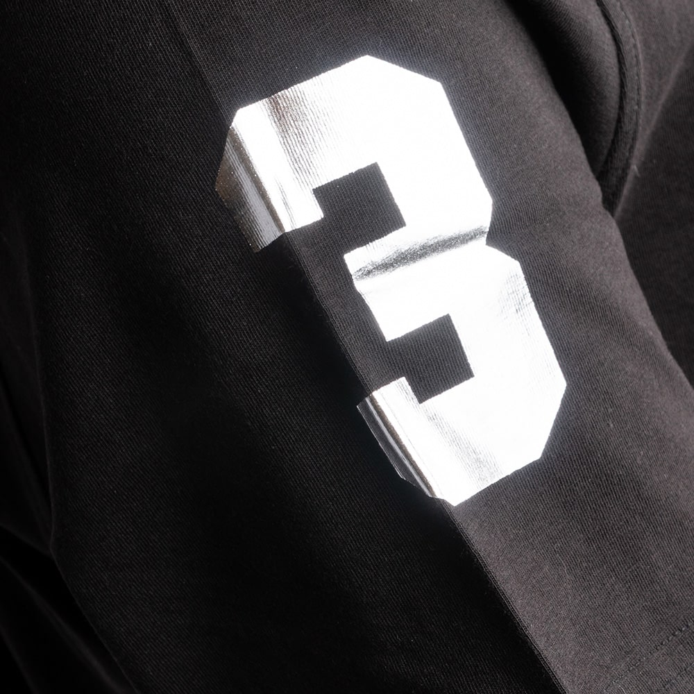 La Martina Μαύρο T-shirt C Neck - 3LMMBR322