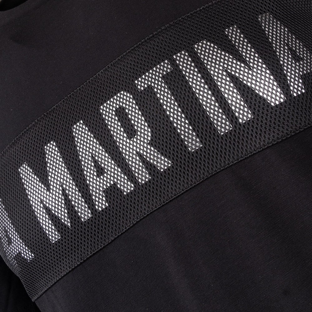 La Martina Μαύρο T-shirt C Neck - 3LMYMR305