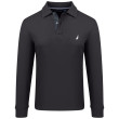 Nautica Μαύρο Μακρυμάνικο polo - 3NC47104K