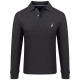 Nautica Μαύρο Μακρυμάνικο polo - 3NC47104K