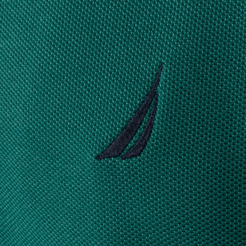 Nautica Πράσινο Μακρυμάνικο polo - 3NC47104K