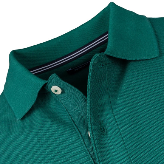 Nautica Πράσινο Μακρυμάνικο polo - 3NC47104K