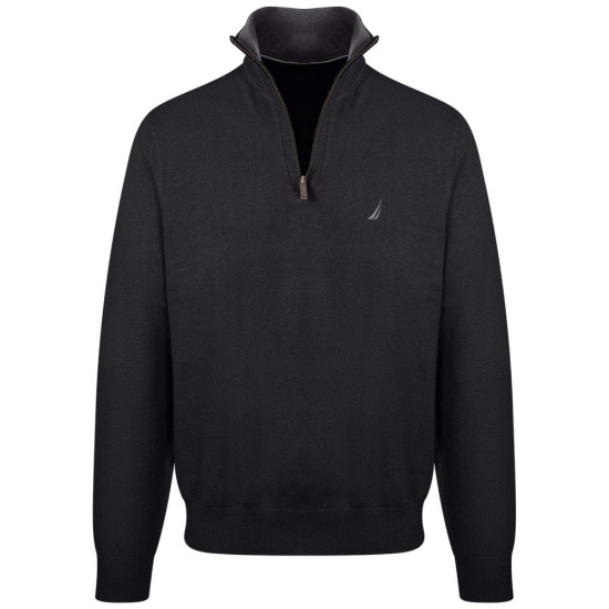 Nautica Μαύρο Half Zip - 3NCS37100