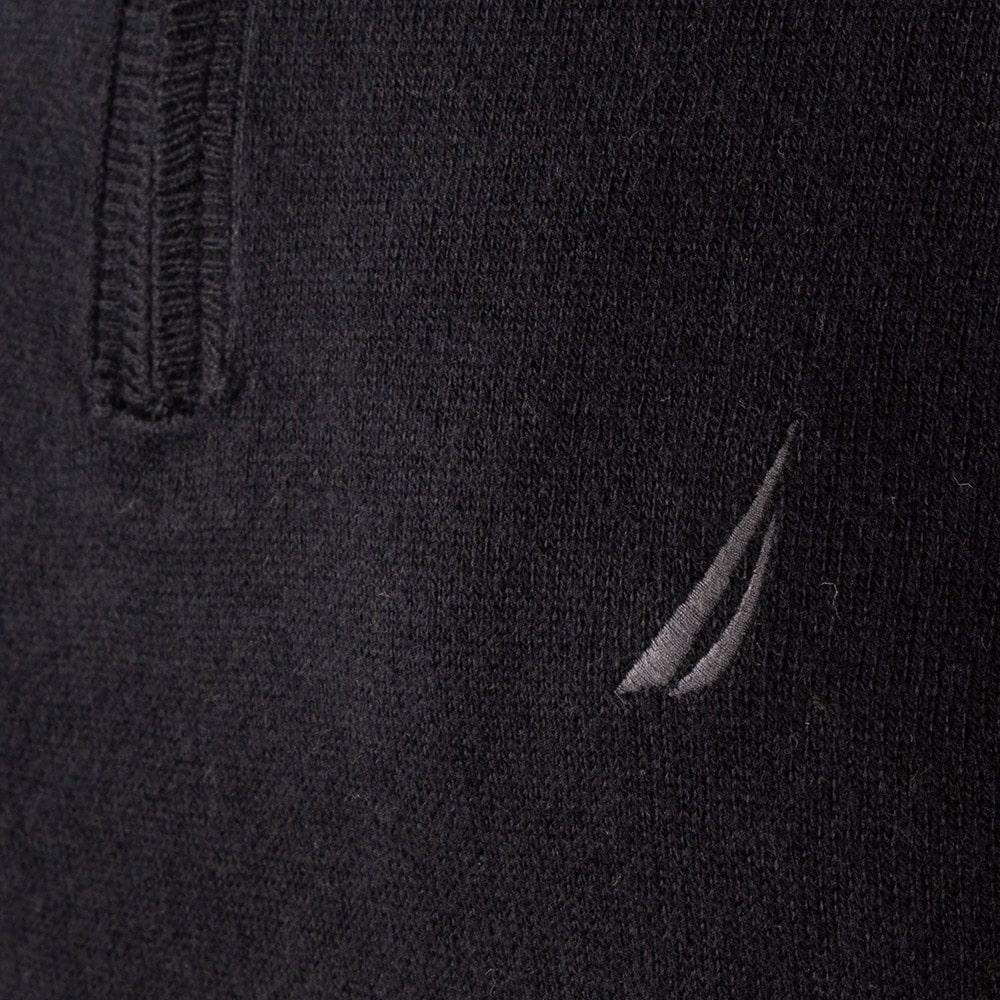 Nautica Μαύρο Half Zip - 3NCS37100