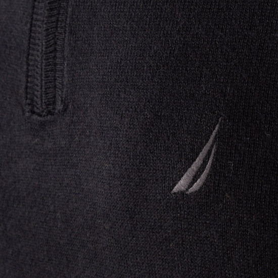 Nautica Μαύρο Half Zip - 3NCS37100