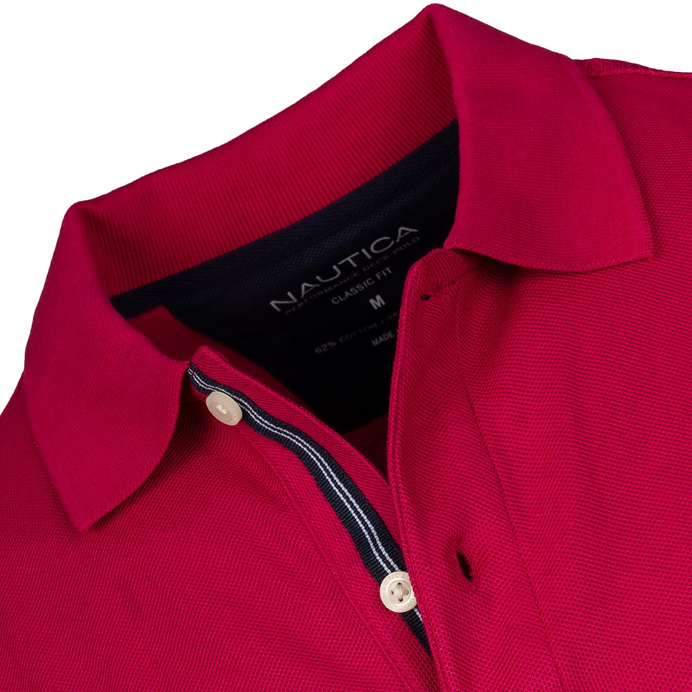 Nautica Ματζέντα Κοντομάνικο polo - 3NCK17000