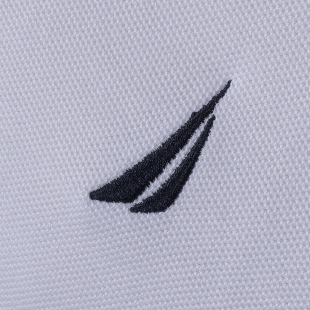 NAUTICA Λευκό Κοντομάνικο polo - 3NCK41050