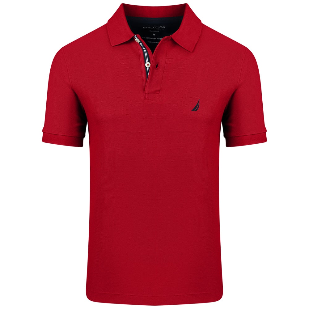 NAUTICA Κόκκινο Κοντομάνικο polo - 3NCK41050