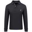 Nautica Μαύρο Μακρυμάνικο polo - 3NCK47104