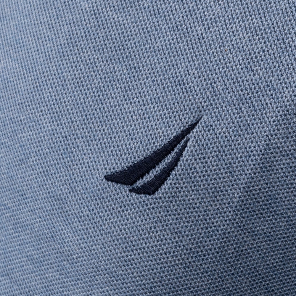Nautica Γαλάζιο Μακρυμάνικο polo - 3NCK47104