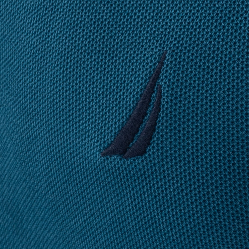 Nautica Πετρόλ Μακρυμάνικο polo - 3NCK47104
