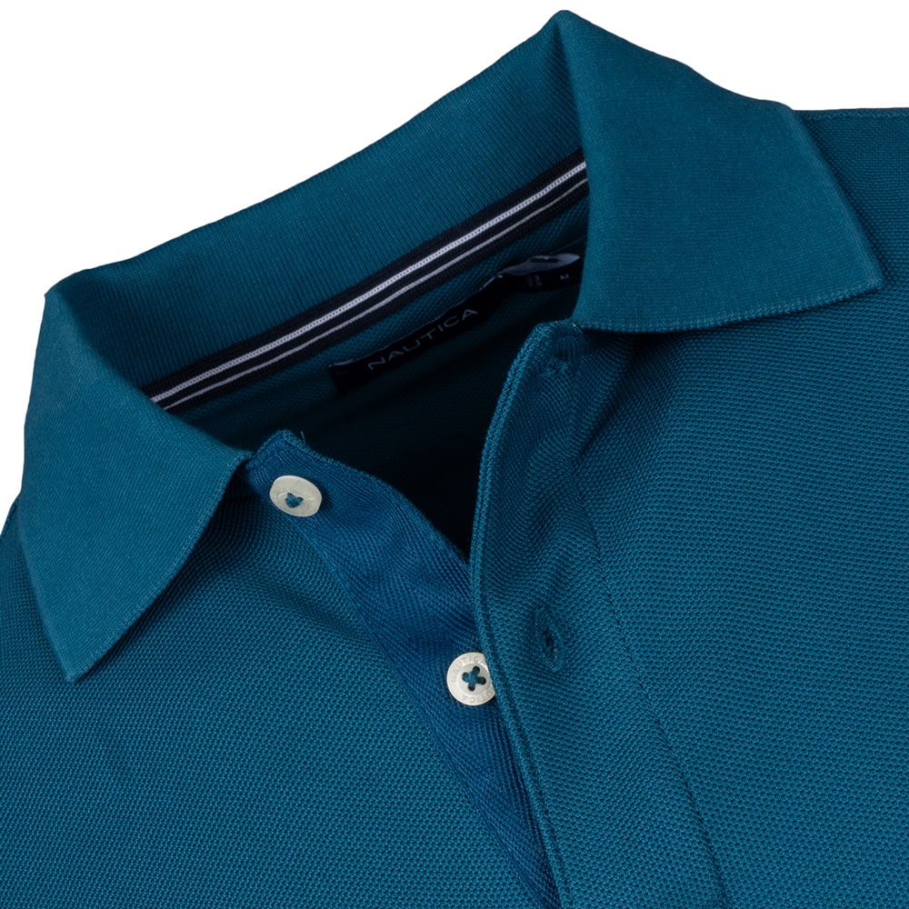 Nautica Πετρόλ Μακρυμάνικο polo - 3NCK47104