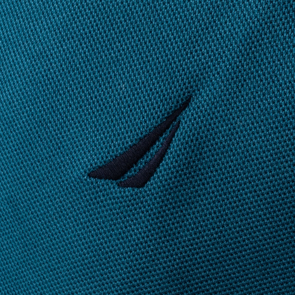 Nautica Πετρόλ Μακρυμάνικο polo - 3NCK47104