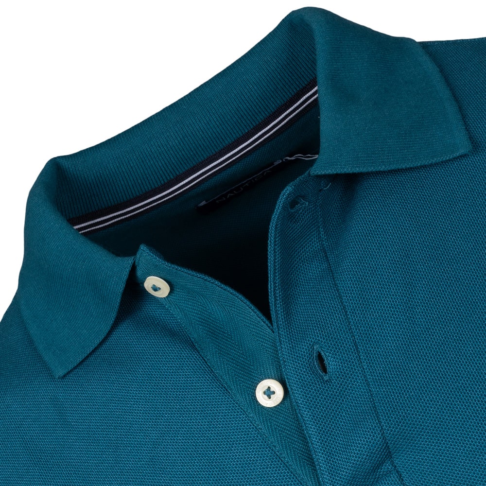 Nautica Πετρόλ Μακρυμάνικο polo - 3NCK47104