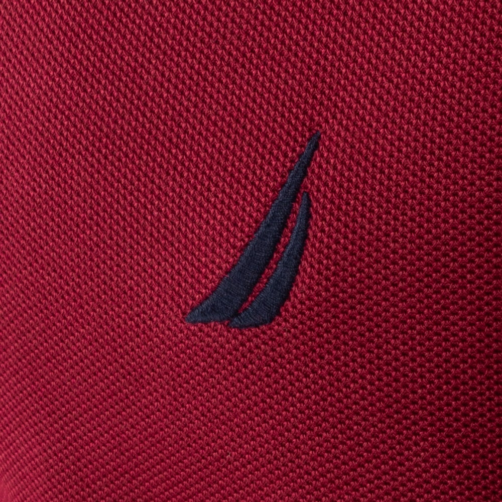 Nautica Κόκκινο Μακρυμάνικο polo - 3NCK47104