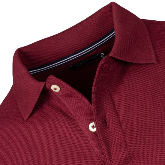 Nautica Μπορντό Μακρυμάνικο polo - 3NCK47104
