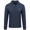 Nautica Μπλε Μακρυμάνικο polo - 3NCK47104