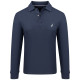 Nautica Μπλε Μακρυμάνικο polo - 3NCK47104
