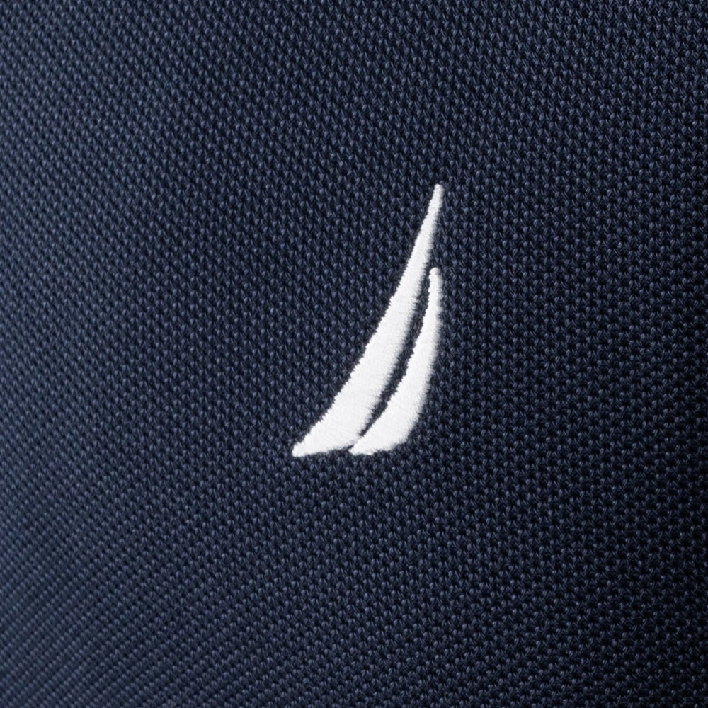 Nautica Μπλε Μακρυμάνικο polo - 3NCK47104