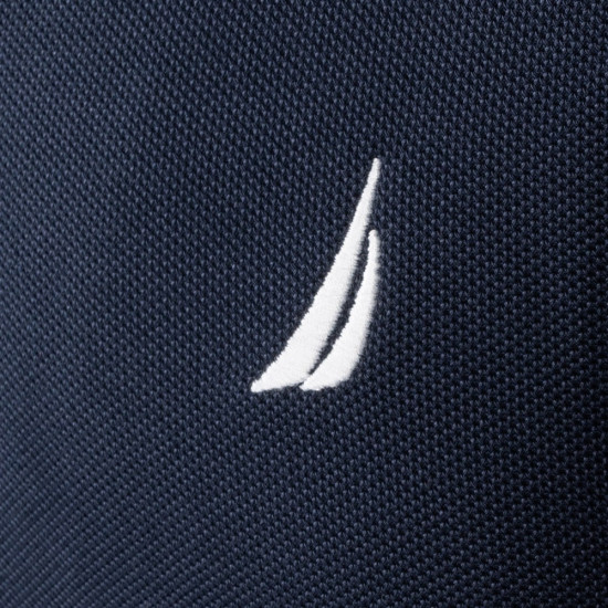 Nautica Μπλε Μακρυμάνικο polo - 3NCK47104