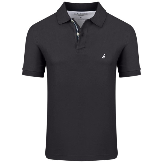 Nautica Μαύρο Κοντομάνικο polo - 3NCN1CR0110