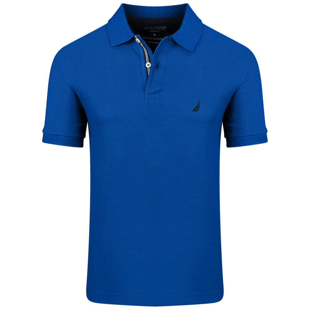 Nautica Μπλε Κοντομάνικο polo - 3NCN1CR0110