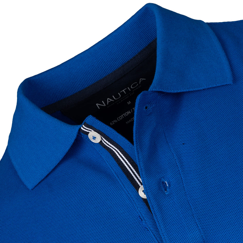 Nautica Μπλε Κοντομάνικο polo - 3NCN1CR0110