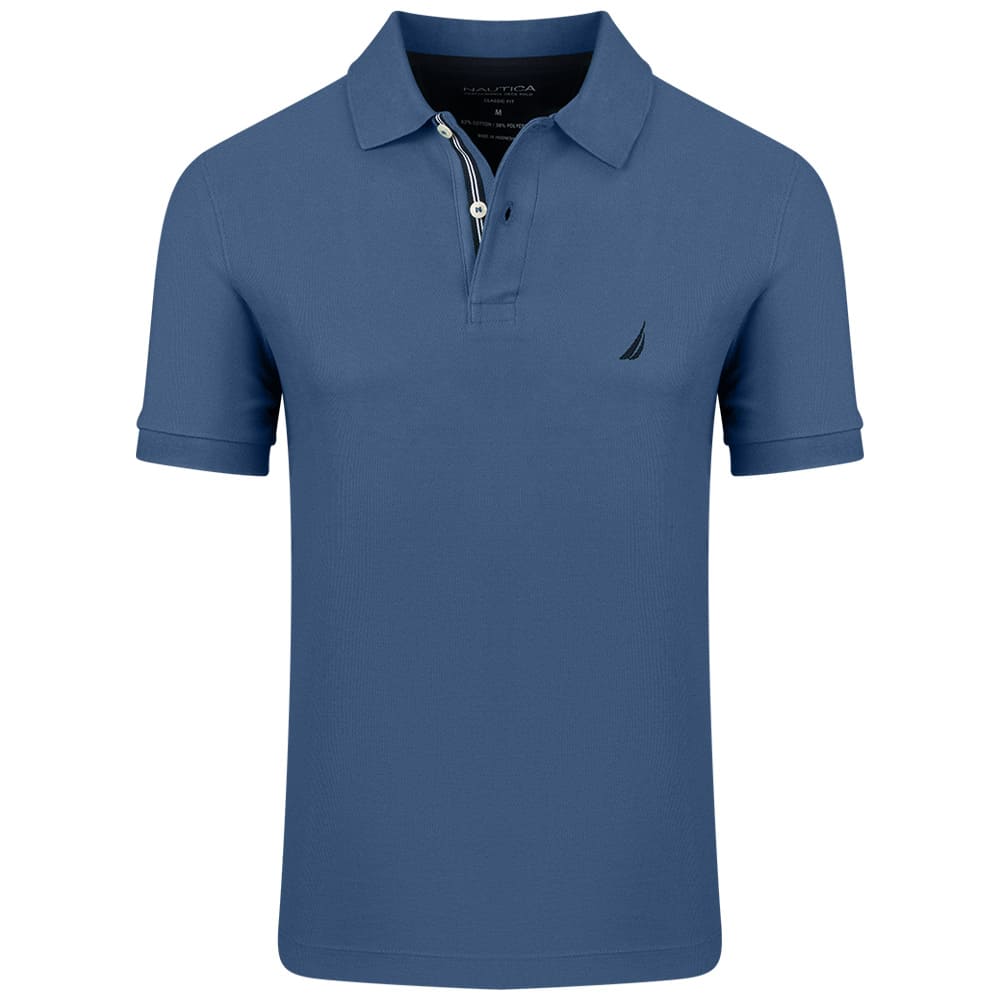 Nautica Μπλε Κοντομάνικο polo - 3NCN1CR0110