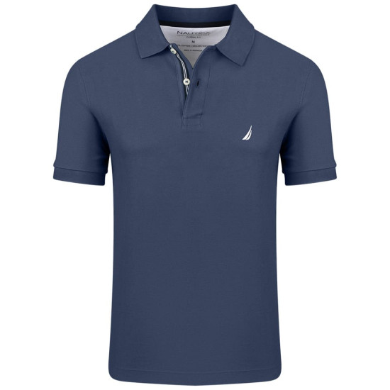 Nautica Μπλε Κοντομάνικο polo - 3NCN1CR0110