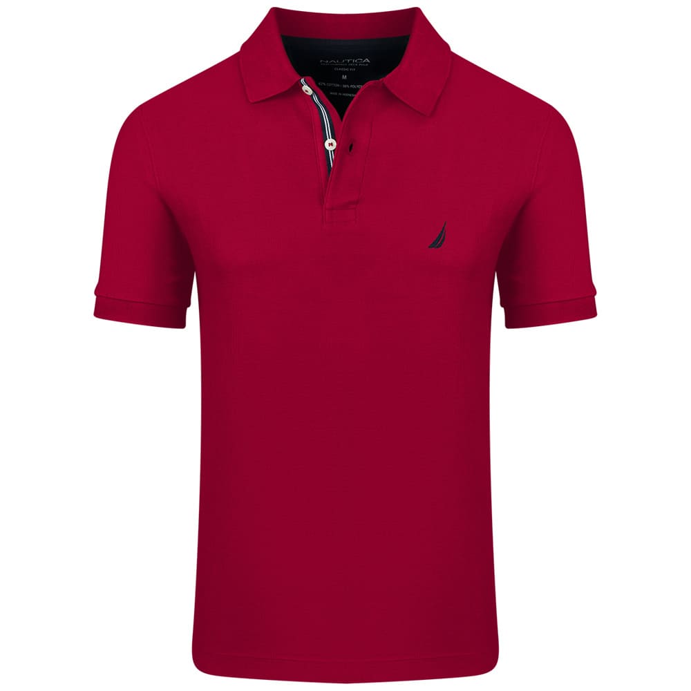 Nautica Κόκκινο Κοντομάνικο polo - 3NCN1CR0110