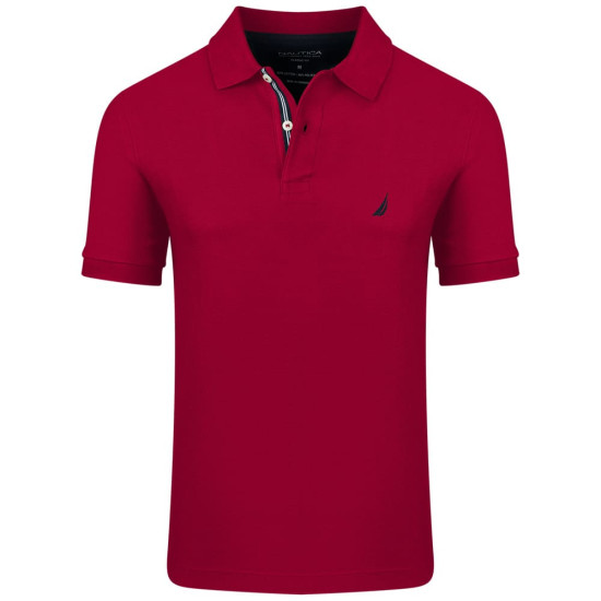 Nautica Κόκκινο Κοντομάνικο polo - 3NCN1CR0110