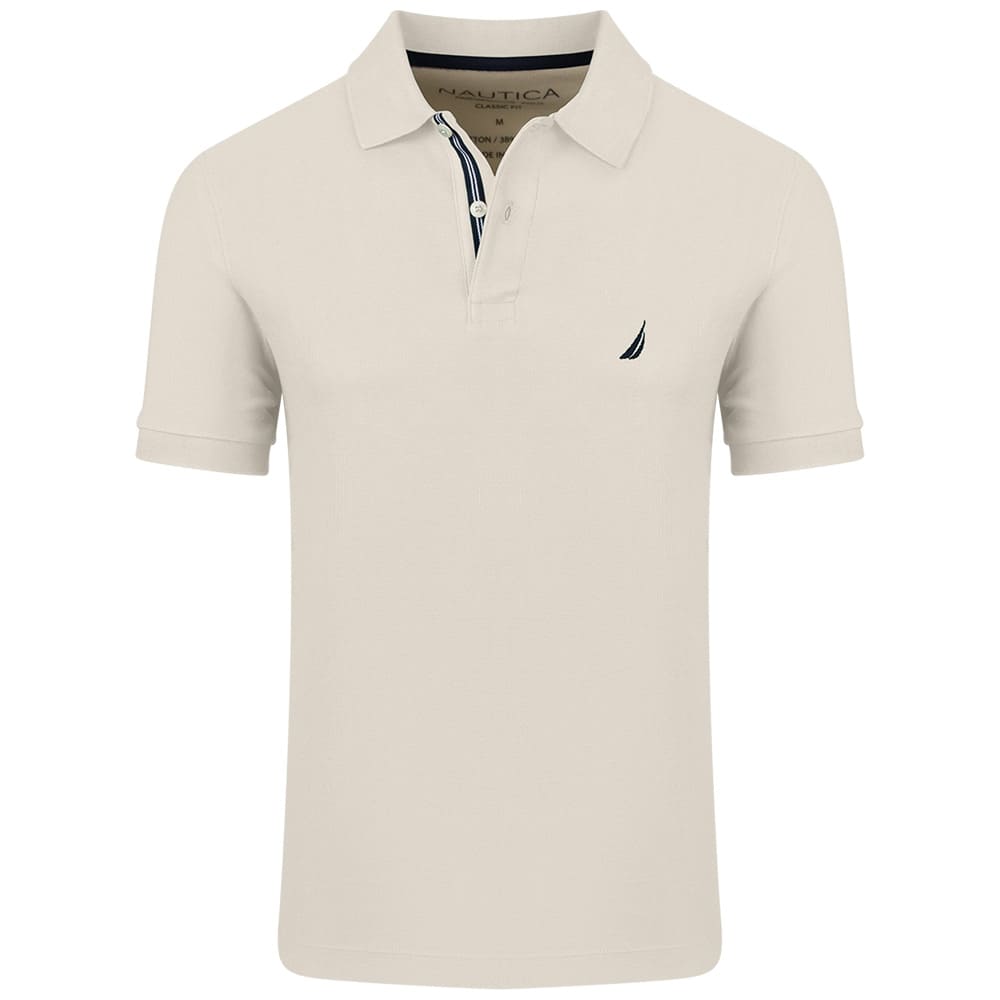Nautica Εκρού Κοντομάνικο polo - 3NCN1CR0110