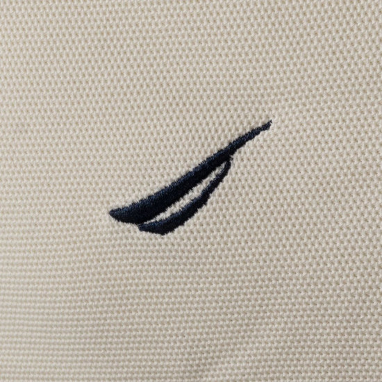 Nautica Εκρού Κοντομάνικο polo - 3NCN1CR0110