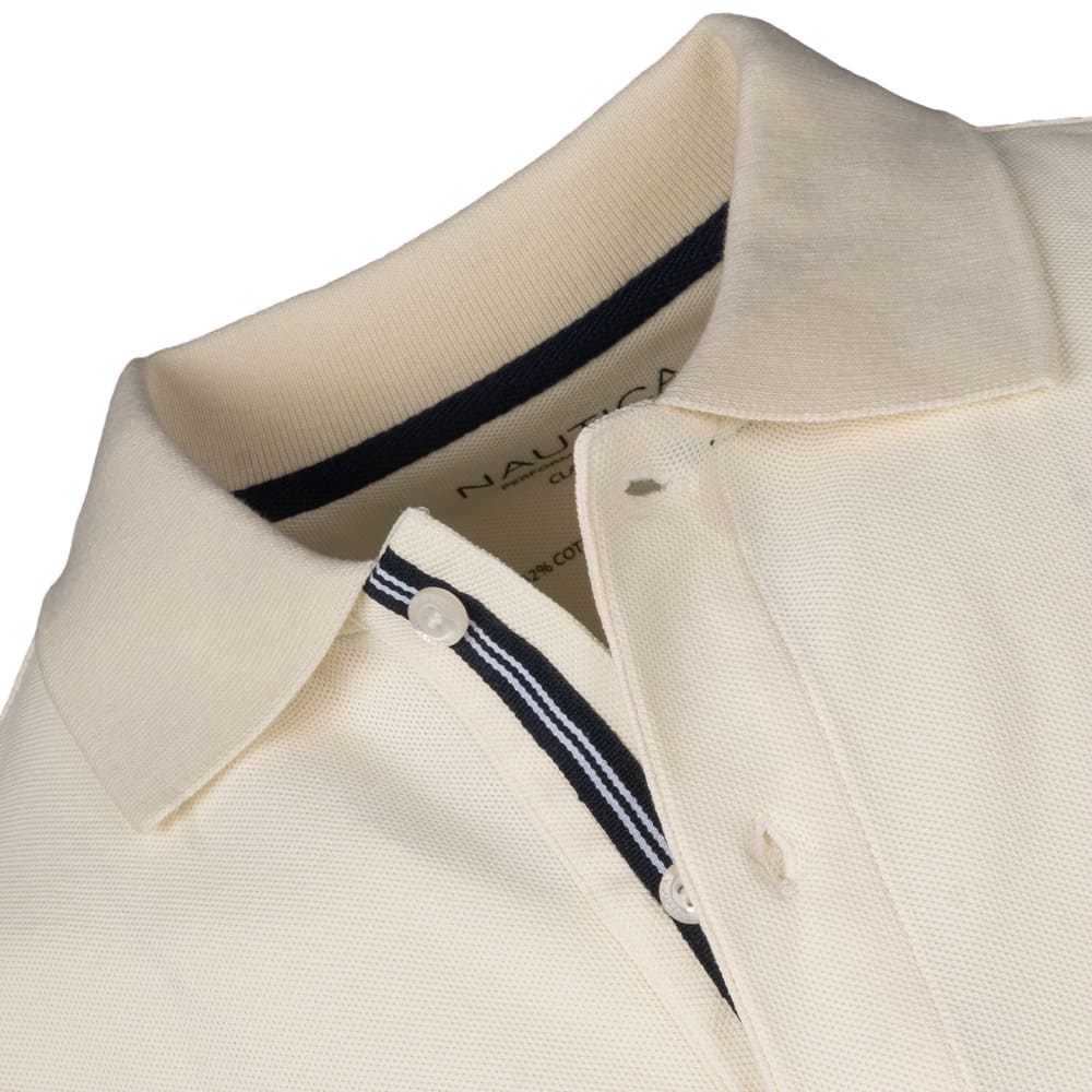 Nautica Εκρού Κοντομάνικο polo - 3NCN1CR0110