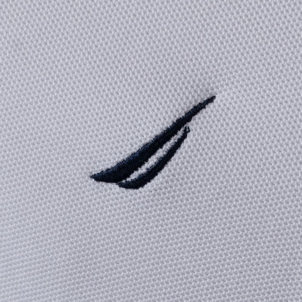 Nautica Λευκό Κοντομάνικο polo - 3NCN1CR0110