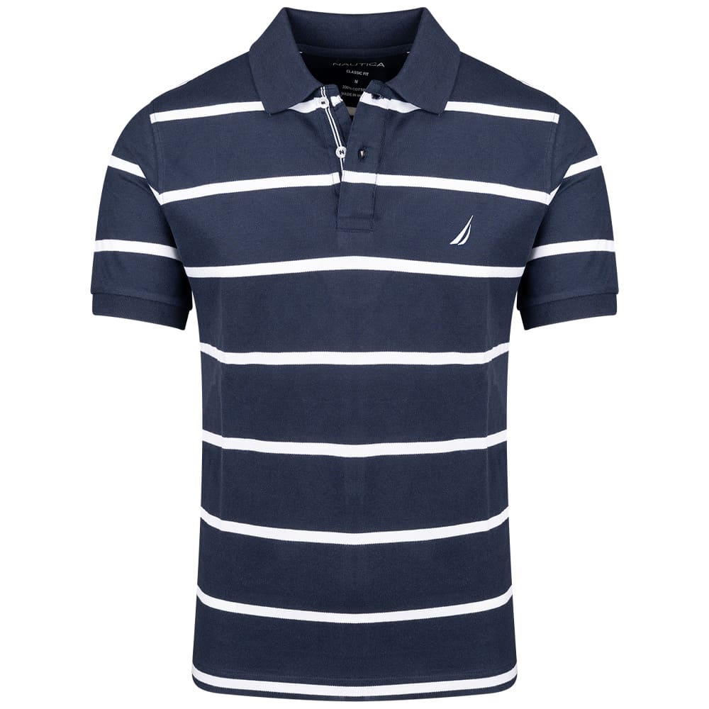 Nautica Μπλε Κοντομάνικο polo - 3NCN1CR0122
